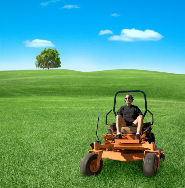 Sloped Area Mowing